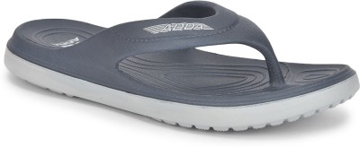 Adda Men Flip Flops(Navy, Grey , 8)