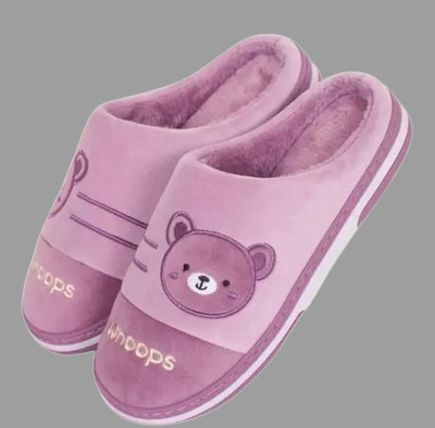 GLAMHOOD Women Slippers(Pink , 7)