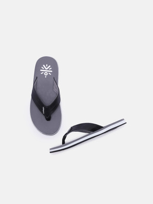 Cult Men Flip Flops(Grey , 10)