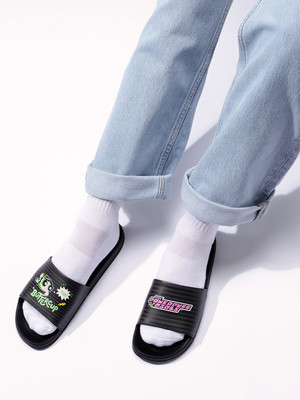 Kook N Keech Women Flip Flops(Grey , 7)