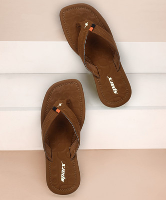 Sparx Men Flip Flops(Tan , 8 UK/India)