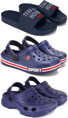 Pennen Men Slippers(Blue , 9)