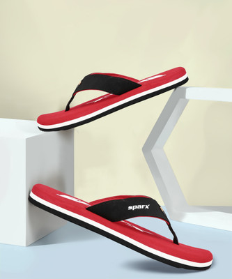 Sparx Men SF0515GRDRD8 Slippers(Red, Black , 8 UK/India)