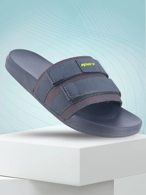 Sparx Men Slides(Olive, Green , 8)