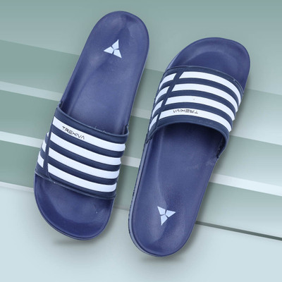 TREKIVA Men Slides(Navy , 9)