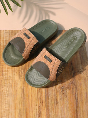 Chupps Men Slides(Olive , 9)