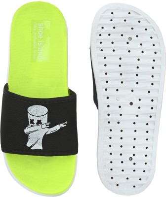 Mochites Men Slides(Green , 6)