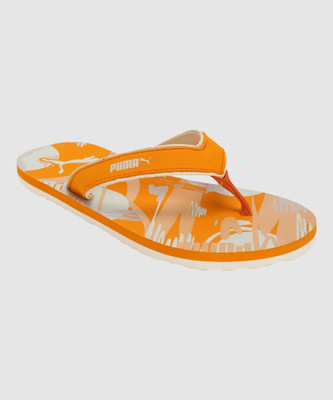 PUMA Women Slippers(Orange , 7)
