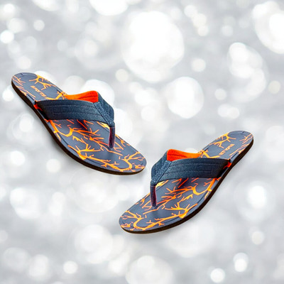 Orvax Men Flip Flops(Multicolor , 6)