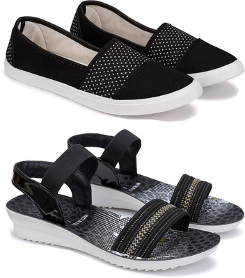 Earton Women Slides(Multicolor , 4)