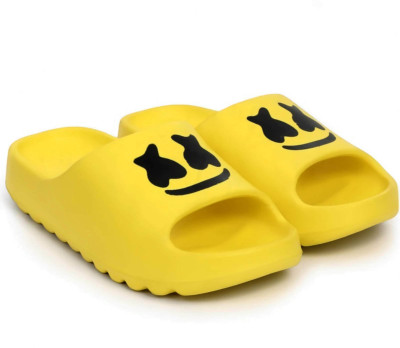 Ally Walkers Men Slides(Yellow , 10)