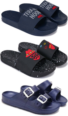 Pennen Men Slides(Blue , 10)