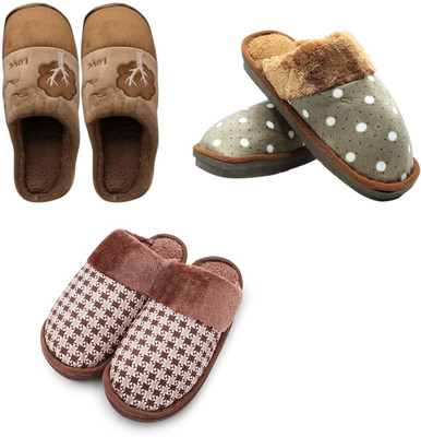 Mahi Enterprises Men Flip Flops(Brown, Brown, Brown , 6)