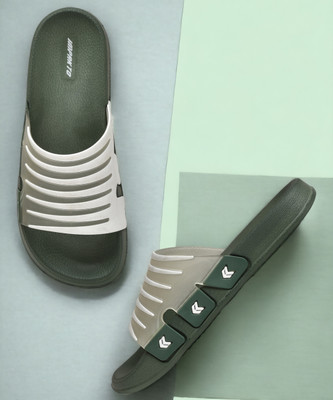 Impakto by Ajanta Men Slides(Olive , 6)