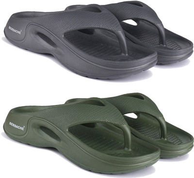 BERSACHE Men Flip Flops(Multicolor , 10)