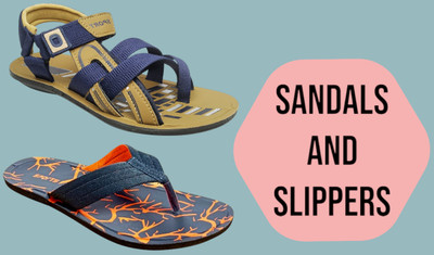 SCLERE Men Slippers(Multicolor , 9)