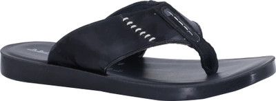 TREKIVA Men Premium Slippers Trendy Comfortable Flexible & Durable, Anti-Skid| TPG-3025 Slippers(Black , 7)