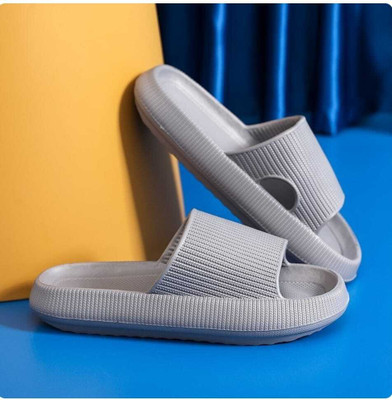 STEP COOL Men Slides(Grey , 8)