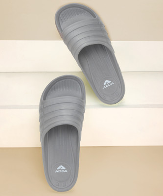 Adda Men Slides(Grey , 9)