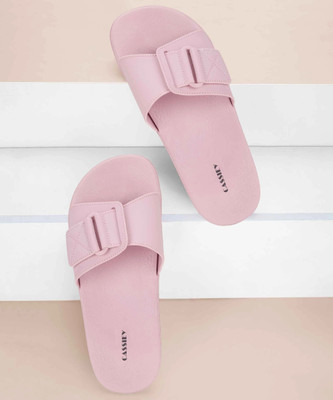 Cassiey Women Slippers(Pink , 5)