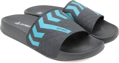AYGO Men Slides(Grey , 10)