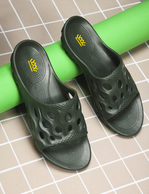 Wave Walker Men Slides(Olive , 6)