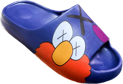 YZY Men Slides(Navy , 8)