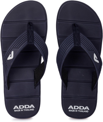 Adda Men Flip Flops(Navy , 7)