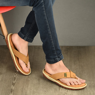 Woodman Men Sandals(Tan , 9)