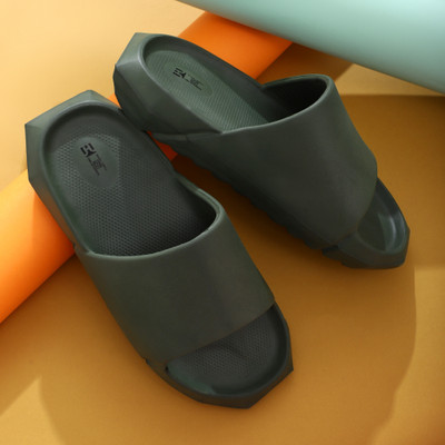 Hygear Men Slides(Olive , 6)