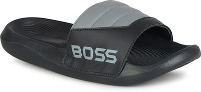 Shoe Mate Men Slides(Grey , 9)