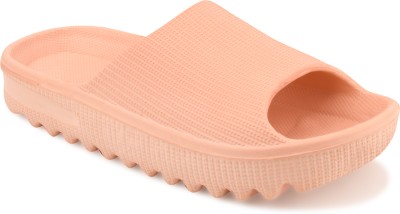 Camfoot Women Slides(Orange , 8)