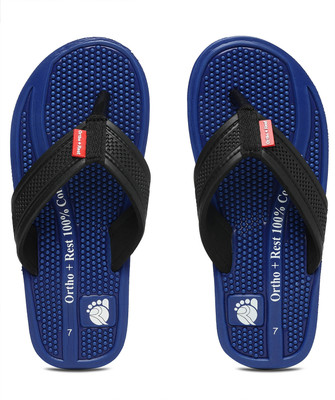 Ortho + Rest Men Slippers(Blue , 10)