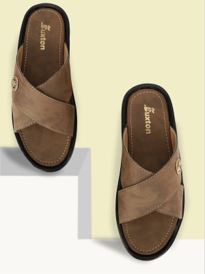 Buxton Men Slides(Brown , 6)