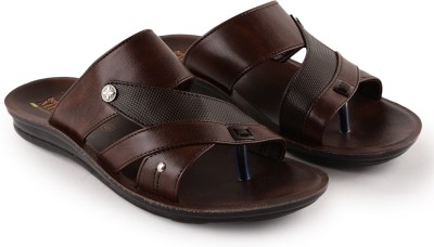 ACTION MILANO Men Slides(Brown , 7)