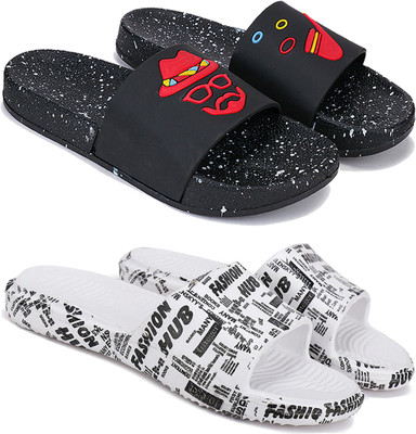 Earton Men Slides(Multicolor , 9)