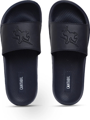 CANTABIL Men Mens Slider Slides(Navy , 8)