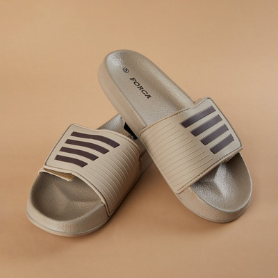 Forca by Lifestyle Men Slides(Beige , 8)