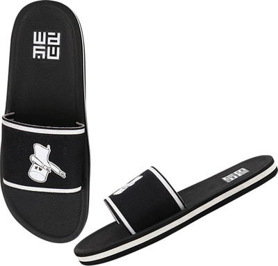 Appe Men Slides(Black , 7)