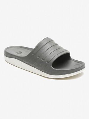 Adda Men Slides(Grey, White , 10)