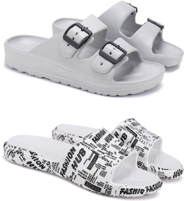 ORICUM Men Slides(Grey , 6)