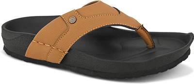 Binutop Men Flip Flops(Tan , 10)