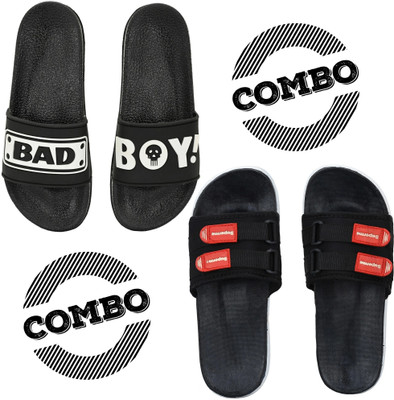 Shoe Island Men Slides(Multicolor , 10)
