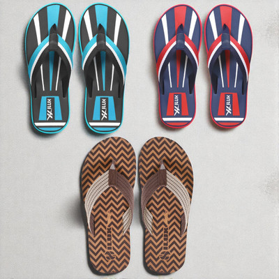Hilux Men Slippers(Multicolor , 8)
