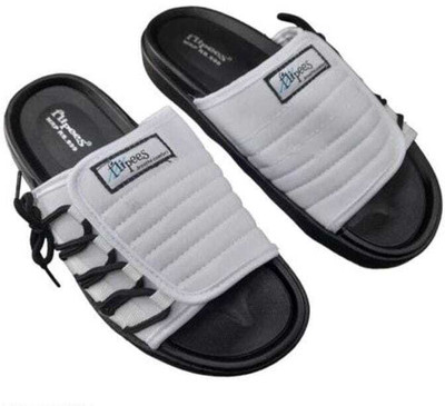 ARBIA FUNKI Men Slides(Grey , 10)