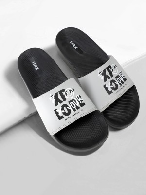 HRX by Hrithik Roshan Men Slides(Black , 10)