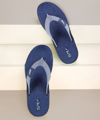 FLITE Men Slippers(Blue , 9)