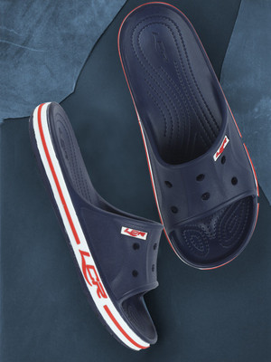 LANCER Men Slides(Blue , 8)