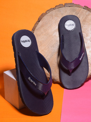 action Men Flip Flops(Blue , 9)