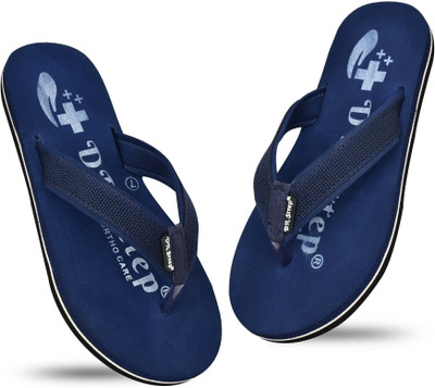 DR STTEP Men Slippers(Blue , 9)